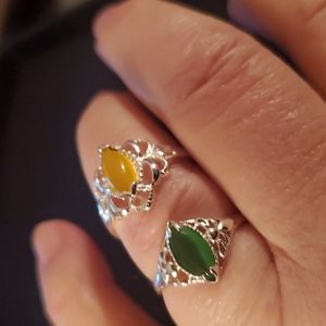 Lot of 2 NEW rings